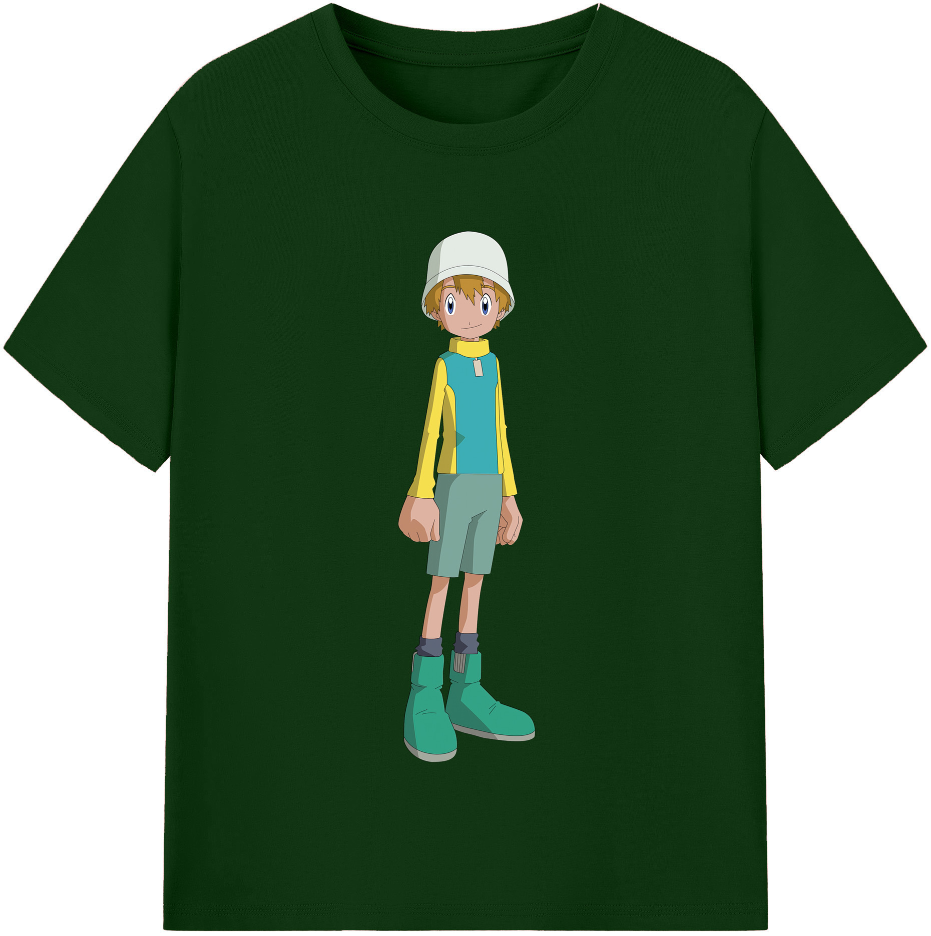 （画像用） Digimon デジタルモンスター/デジモン 綿100％半袖Tシャツ（フロントプリント）